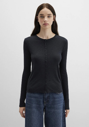 Resim Mavi Kadın T-shirt M1613652-80022