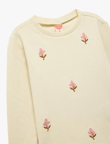 Resim Koton Kız Bebek Sweat 6WMG10028AK
