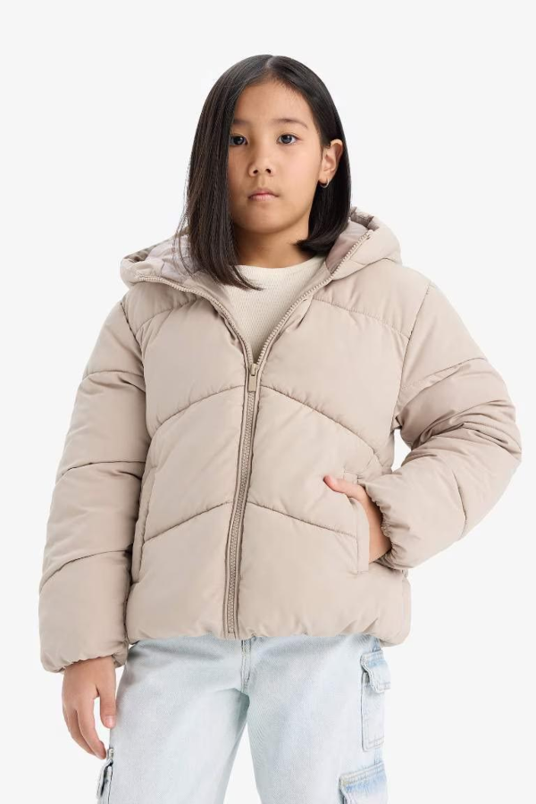 Resim Defacto Kız Çocuk  Mont C5389A8/ER37