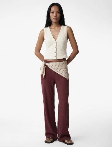 Resim Koton Kadın Kanvas Pantolon 6SAK40032EK