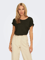 Resim Only Onlmoster S/S O-Neck Top Noos Jrs Kadın T-shirt 15106662