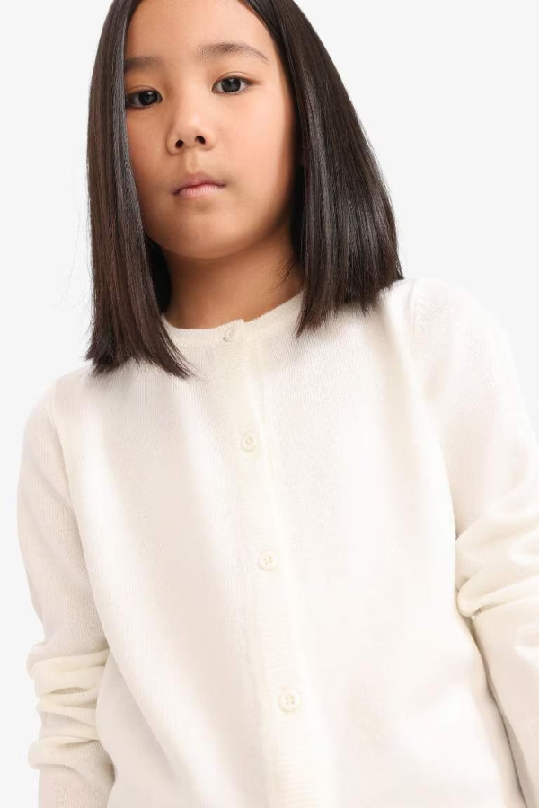 Resim Defacto Kız Çocuk  Hırka N8407A6/ER233