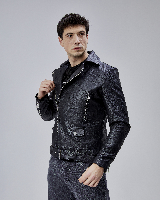 Resim Yenikoza Erkek Deri Mont ve Ceket