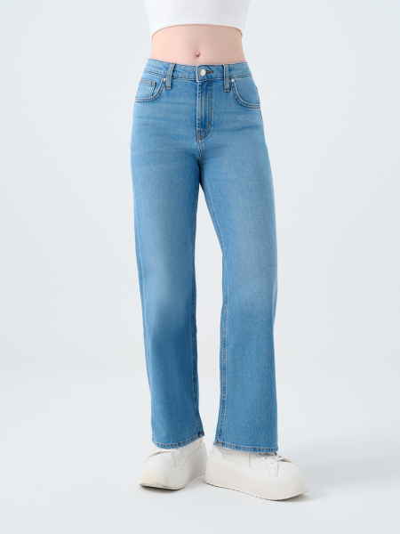 Resim Loft BELLA Kadın Regular Fit Jean Pantolon Lf2038796