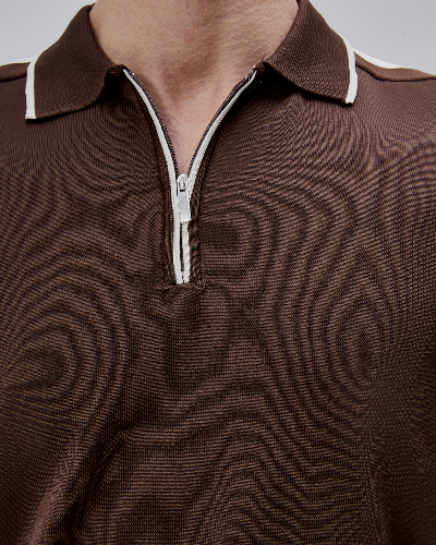 Resim Paul&More Erkek Triko Kazak 18042 Fermuarlı Polo Pl