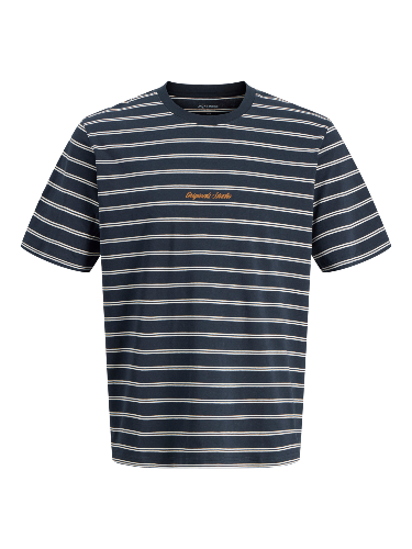 Resim Jack & Jones Jornorrebro Strıpe Tee Ss Cn Erkek T-Shirt 12291021
