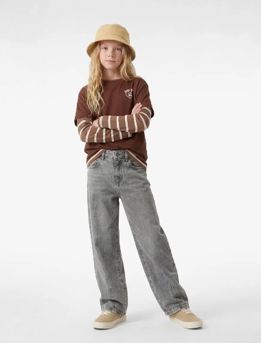 Resim Koton Kız Çocuk Jean Pantolon 6SKG40061AD