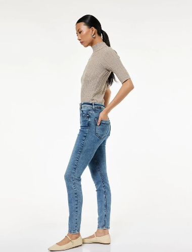 Resim Koton Kadın Jean Pantolon 6Wal40026Md