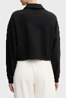 Resim Guess Athleisure  Kadın  Ceket V6RQ17KD822-JBLK Annıe Crop Full Zıp Jacket