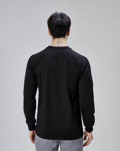 Resim Paul&More Erkek Sweat Pozitif Baskı Reglan Kol Bürümcük