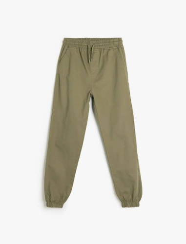 Resim Koton Erkek Çocuk Kanvas Pantolon 5SKB40053TW