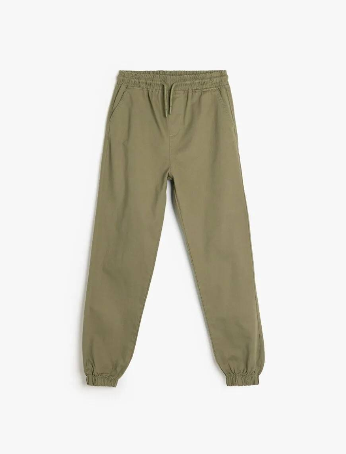 Resim Koton Erkek Çocuk Kanvas Pantolon 5SKB40053TW