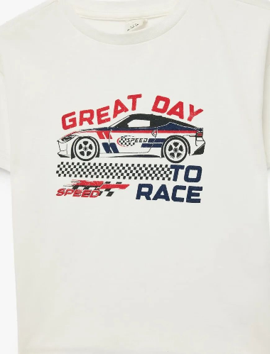 Resim Koton Erkek Bebek T-shirt 6SMB10136TK