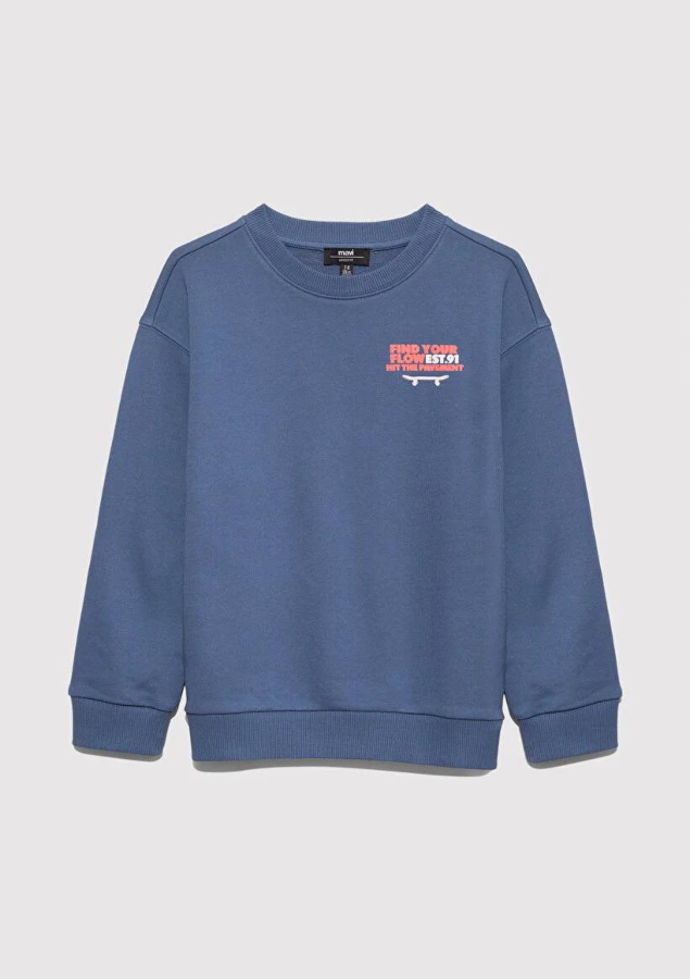 Resim Mavi Find Your Erkek Çocuk Sweat M6S10128-86702