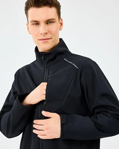 Resim Skechers M Softshell Basic  Erkek Ceket S2520132-3817