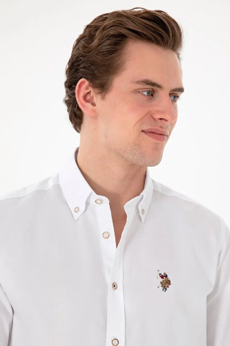 Resim 2225466 Cedcolor025K U.S Polo Assn. Erkek Uzun Kol Gömlek