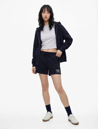 Resim Koton Kadın Penye Şort 6SAL40007IK