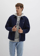 Resim Mavi Uzun Kol Erkek Gömlek M0211687-86415