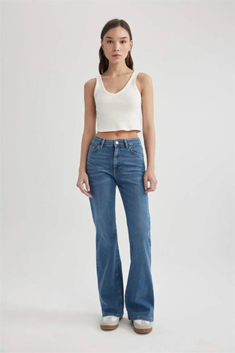 Resim Defacto Kadın Jean Pantolon F5527AX/NM28