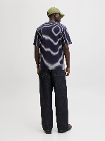 Resim Jack & Jones Jjedover Strıped Tee Ss Crew Neck Sn Erkek T-shirt 12288015