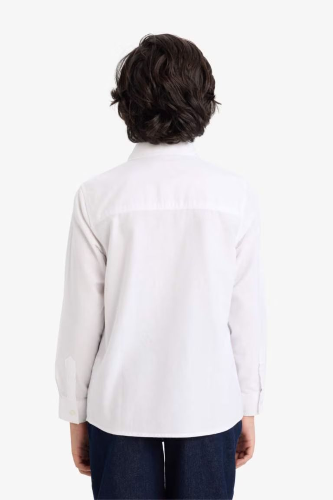 Resim Defacto Erkek Çocuk Uzun Kol Gömlek W3215A6/WT34