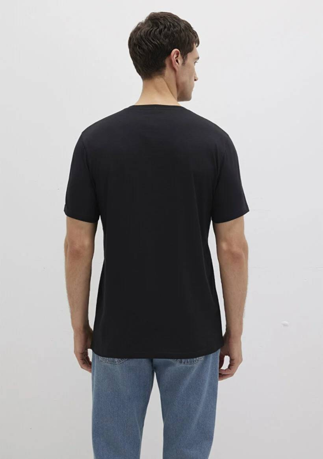 Resim Mavi Logo Erkek T-Shirt M065781-900