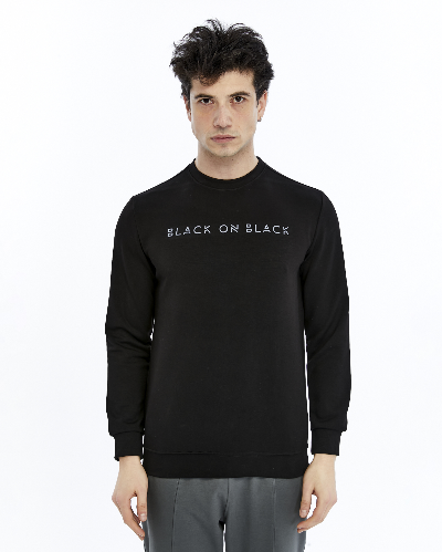 Resim Paul&More O Yaka Erkek Sweat 239 Black