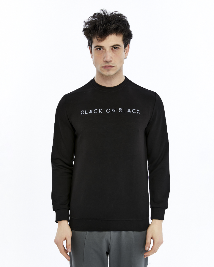Resim Paul&More O Yaka Erkek Sweat 239 Black