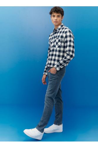 Resim Lee L707 Daren Regular Straight Erkek Jean Pantolon L707PTFL