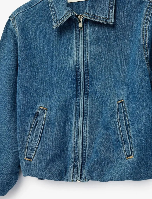 Resim Koton Kız Çocuk Jean Ceket 6SKG20005AD