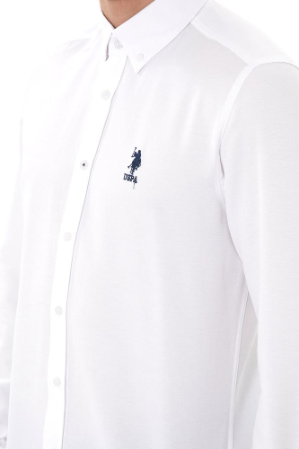 Resim U.S. Polo Assn. Gox025Y Erkek Dokuma Gömlek 2084085