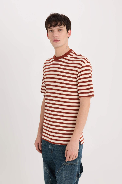 Resim Defacto Erkek  T-shirt B5910AX/OG592