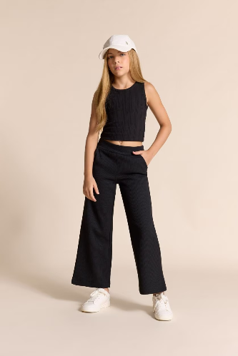 Resim Defacto Kız Çocuk Eşofman Alt E8293A8/BK81