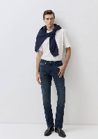 Resim Mavi JAMES Erkek Jean Pantolon M0042490580