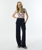 Resim Twist Kadın Kanvas Pantolon TW6250003071