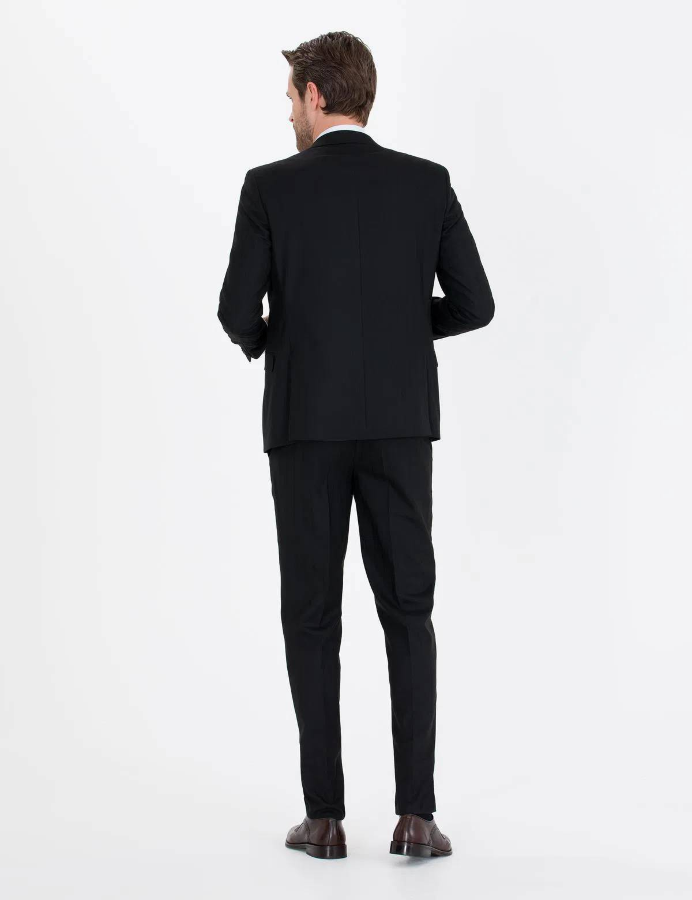 Resim TK1000600311 Erkek Slim  Kalıp Düz Takım Elbise