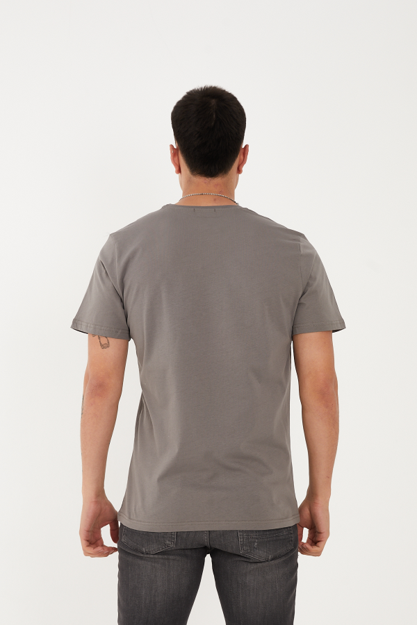 Resim Paul&More T-004 Skull Erkek T-Shirt