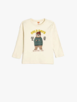 Resim Koton Erkek Bebek Sweat 5WMB10400TK