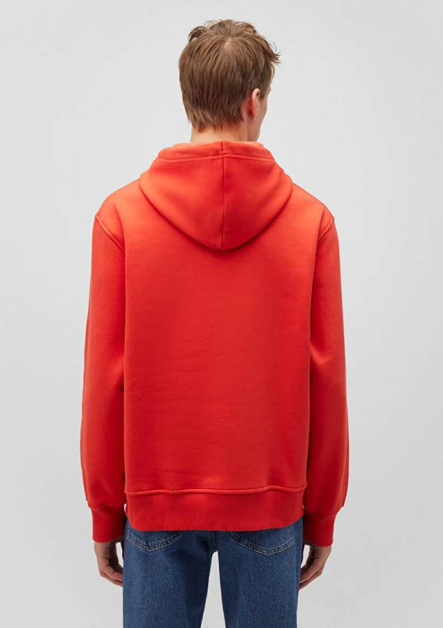 Resim Mavi Kapüşonlu Erkek Sweatshirt M065809-70481