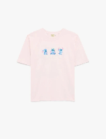 Resim Koton Kadın T-shirt 6SAL10109IK