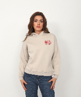 Resim Viole&More Princes Baskı Kadın Sweat 113