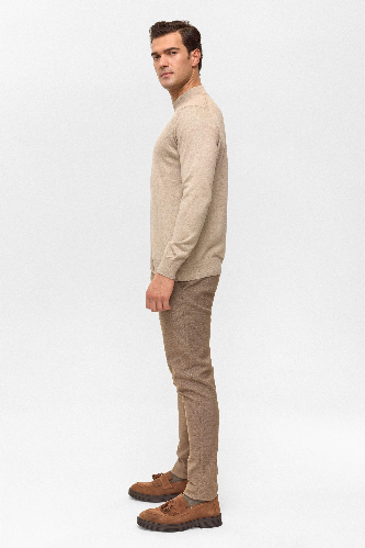 Resim Tr2013700485 Yün Akrilik Yarım Balıkçı Yaka Erkek Kazak