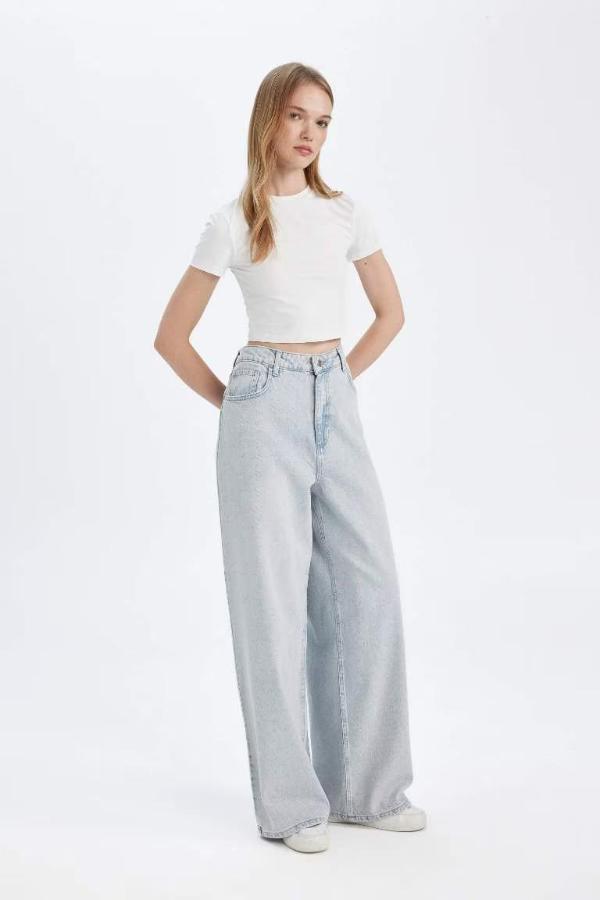 Resim Defacto Kadın Jean Pantolon D9227AX/NM39