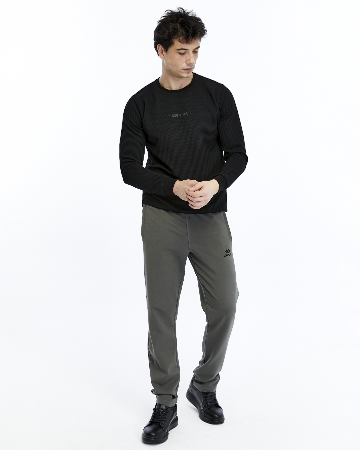 Resim T06ER-84669  Düz Paça  Erkek Eşofman Alt