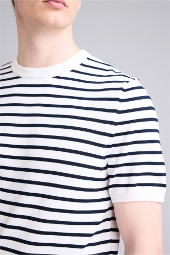 Resim Defacto Erkek T-shirt E3252AX/WT32