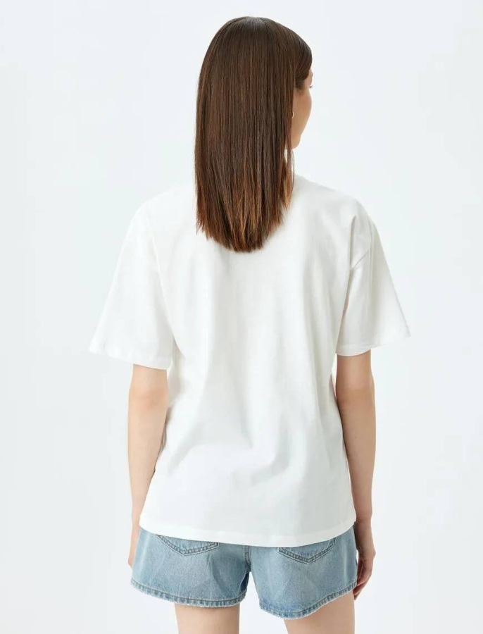Resim Koton Kadın T-shirt 5SAL10123IK