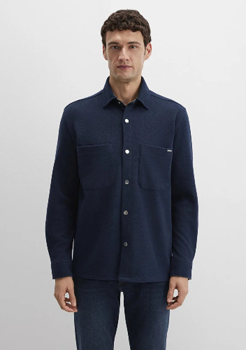 Resim Mavi Erkek Uzun Kol Gömlek M0211771-80872