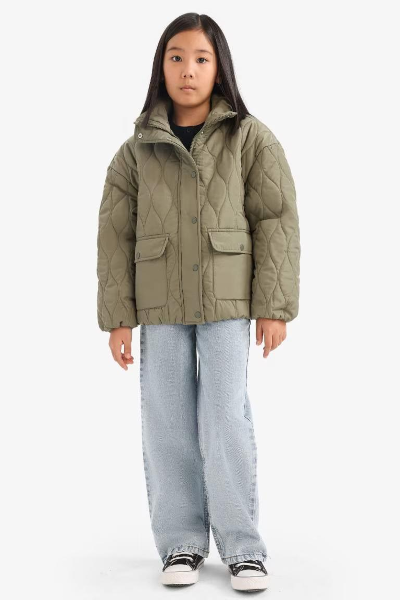 Resim Defacto Kız Çocuk  Mont E7039A8/KH461