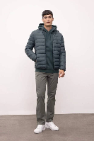 Resim Defacto Erkek  Mont N4661AZ/GN1019