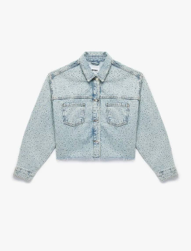 Resim Koton Kadın Jean Ceket 6Wal50002Md
